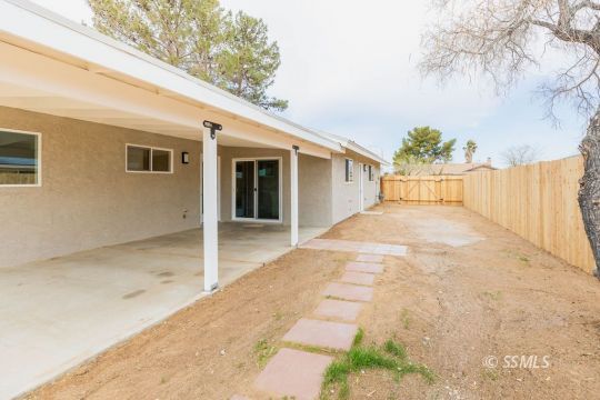 340 South Locust Street Ridgecrest, CA 93555 - Photo 31 of 32 a view of backyard of the house