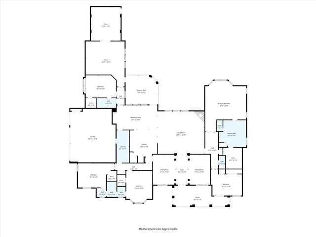 a picture of floor plan