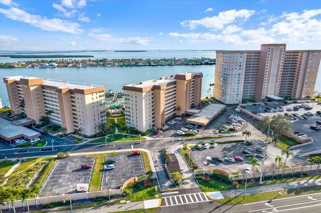 a view of lake and city