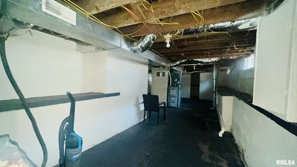 a view of water heater room