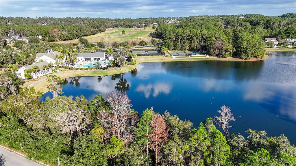 19744 Fort King Run Brooksville, FL 34601 - Photo 42 of 44 an aerial view of a house with a lake view