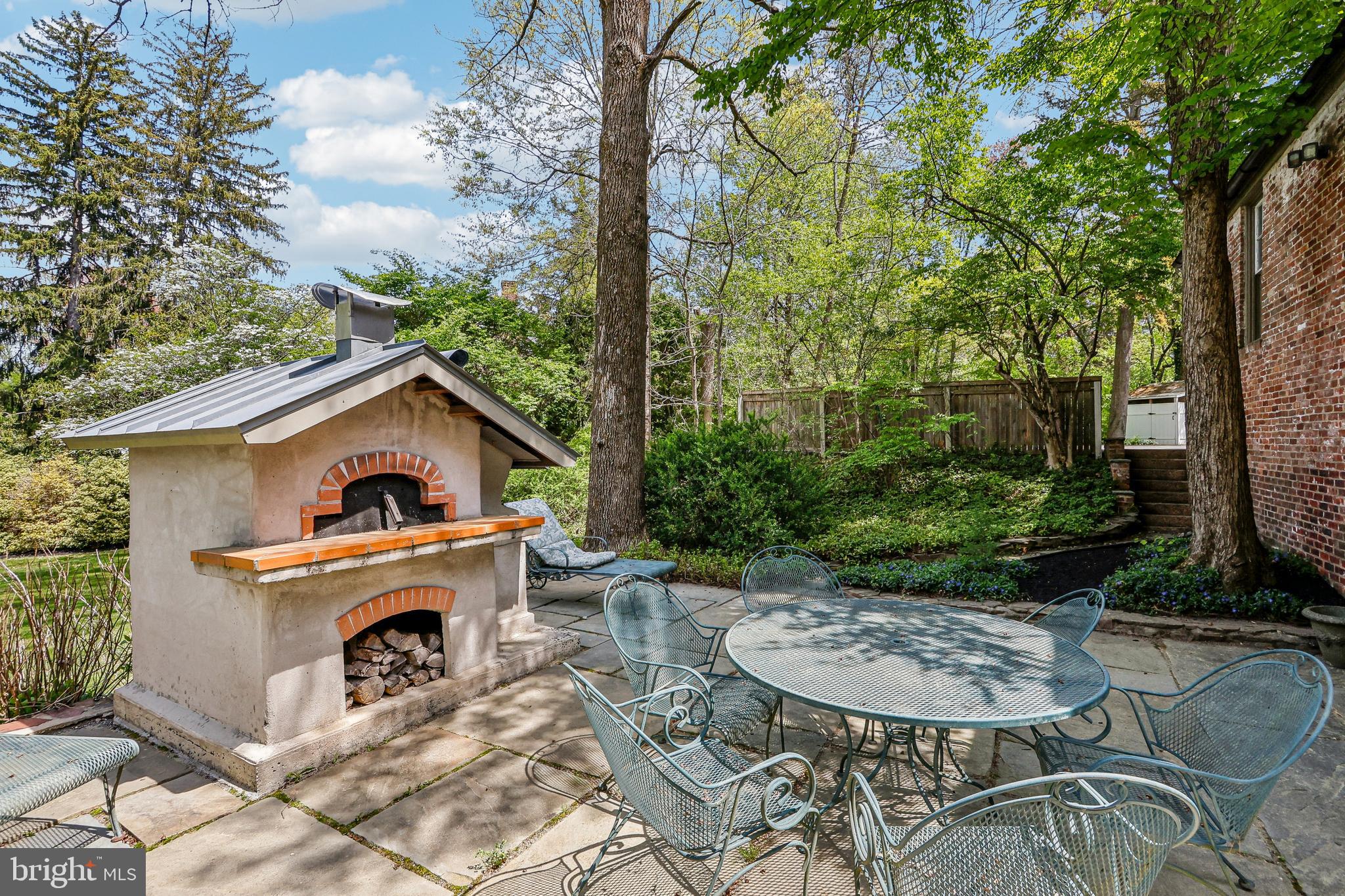 33 Rosedale Road Princeton, NJ 08540 - Photo 66 of 75 Lower patio with pizza oven/grill