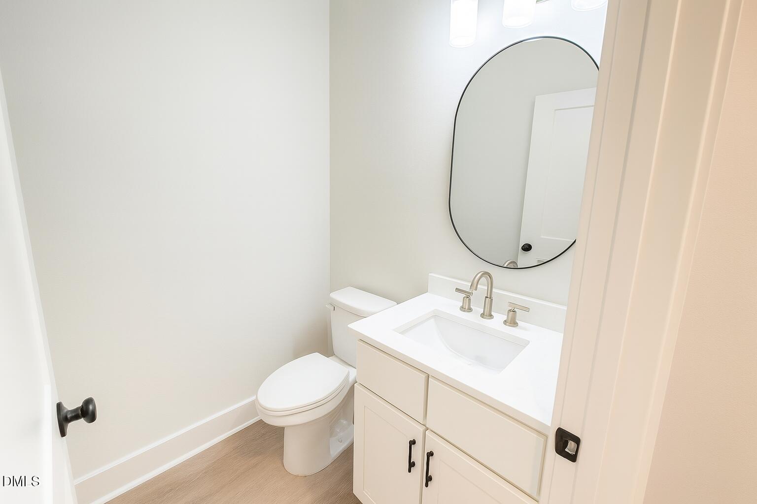 3345 Fleming Graham Road Burlington, NC 27217 - Photo 8 of 12 a bathroom with a sink a toilet and a mirror