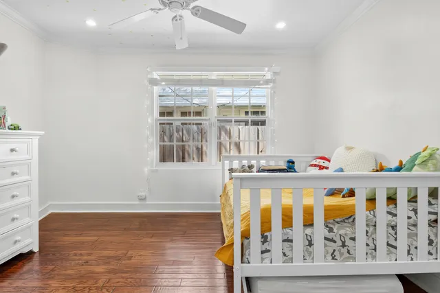 a view of wooden floor and a dining table chair