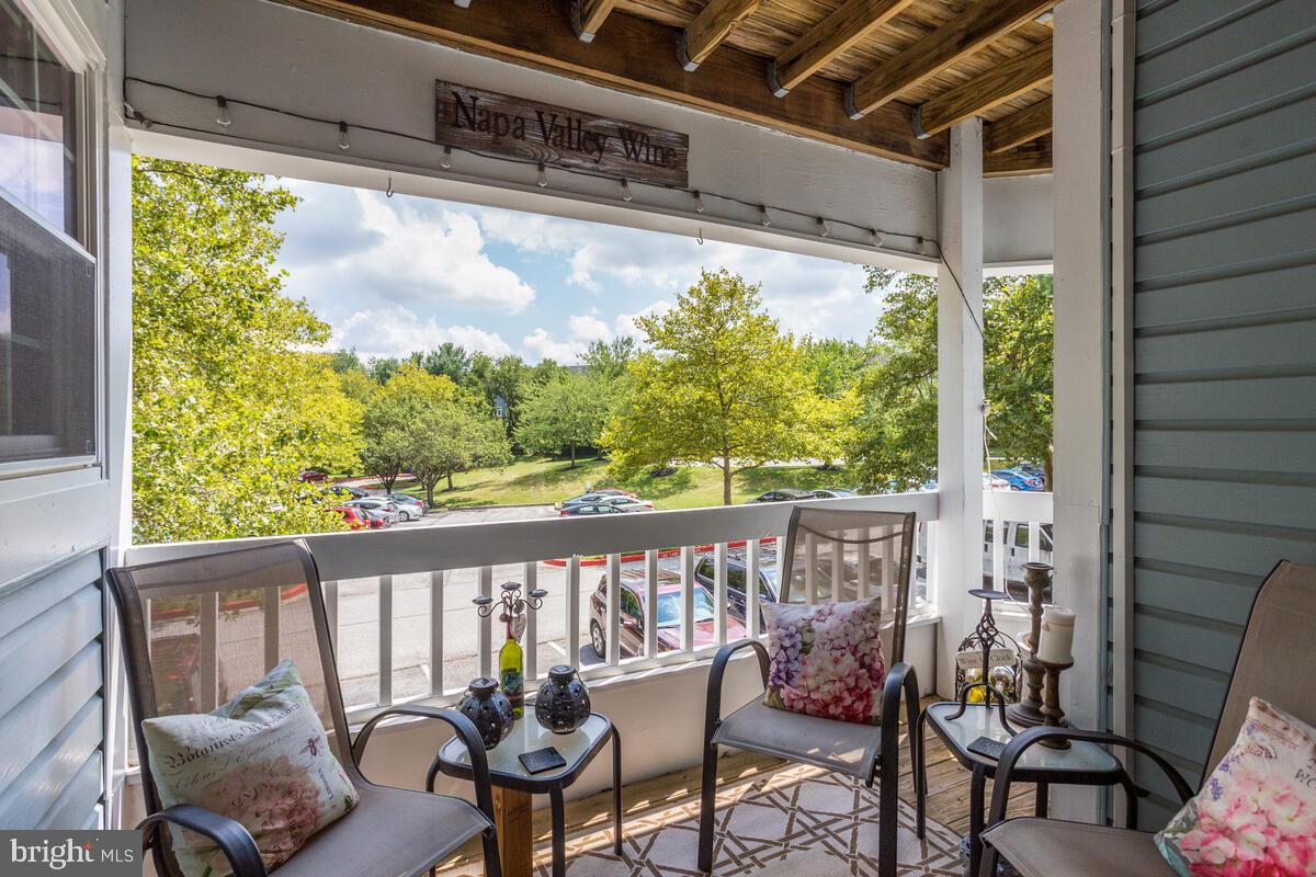 8559 Falls Run Road, Unit E Ellicott City, MD 21043 - Photo 28 of 34 Balcony