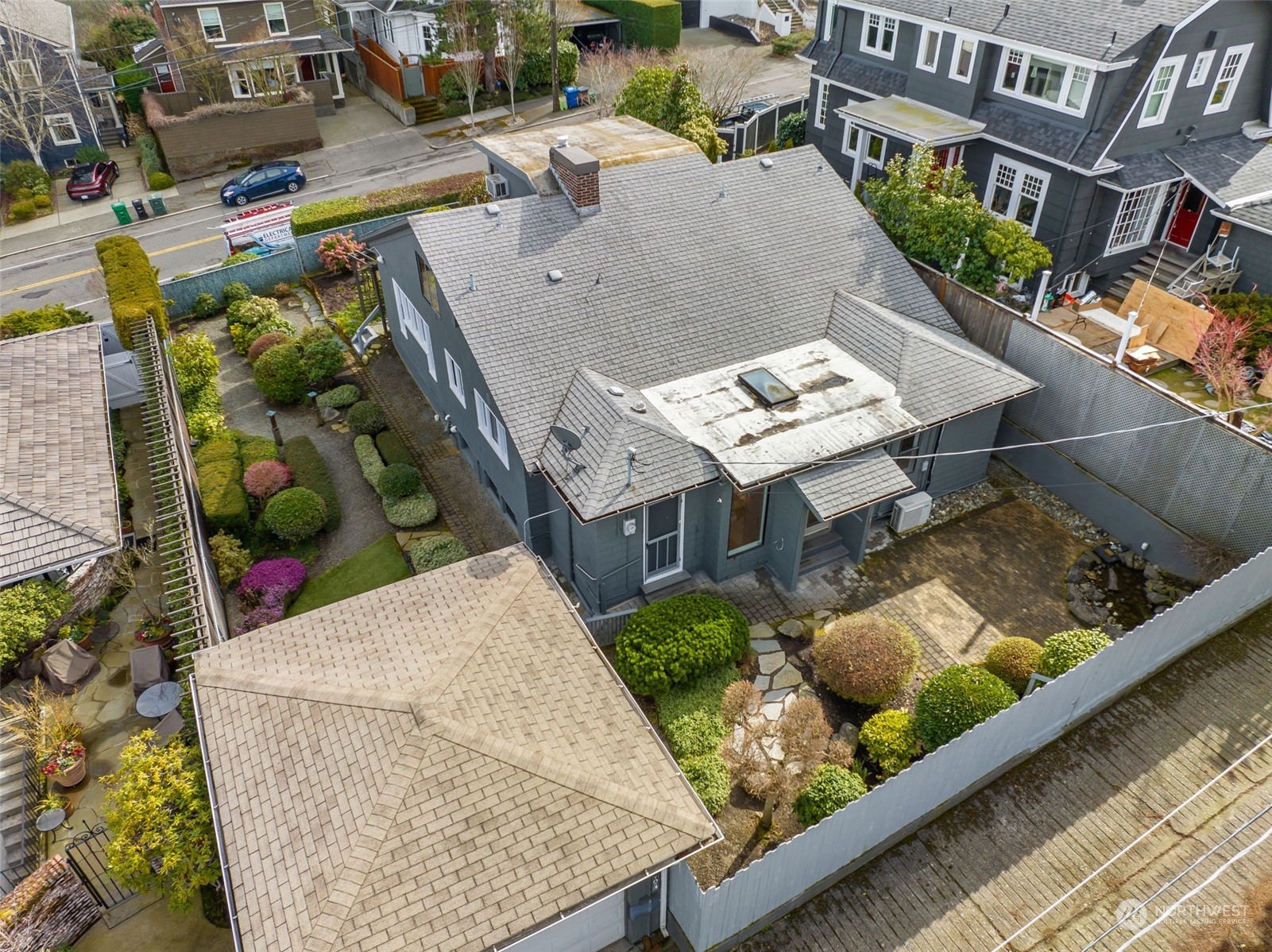 1941 15th Avenue East Seattle, WA 98112 - Photo 31 of 37 an aerial view of a house with outdoor space
