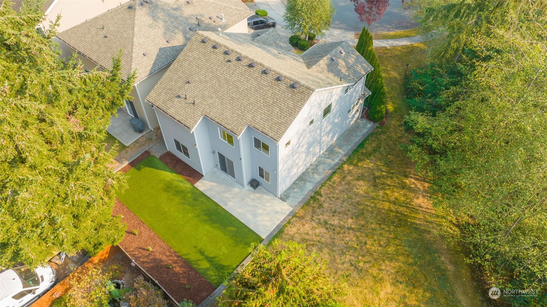1102 120th Street Southeast Everett, WA 98208 - Photo 4 of 28 a aerial view of a house with swimming pool