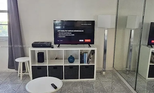 a room with storage and utility