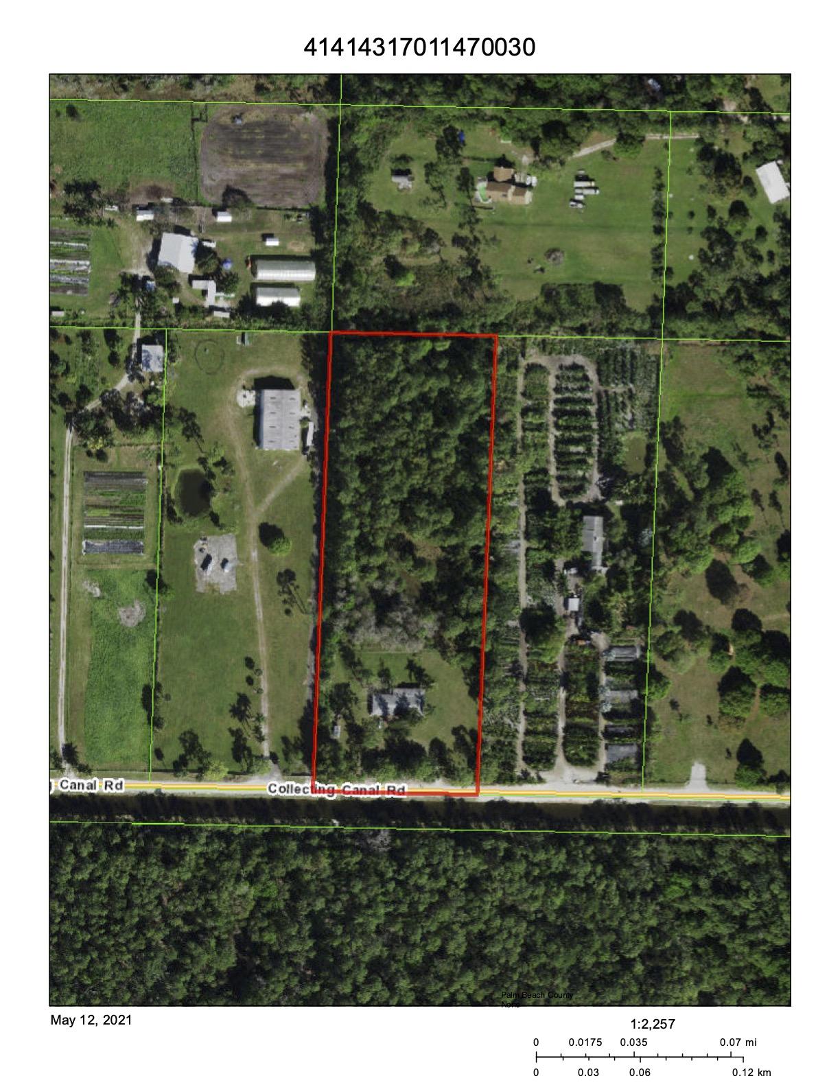 15707 Collecting Canal Road Loxahatchee Groves, FL 33470 - Photo 30 of 30 15707 MAP