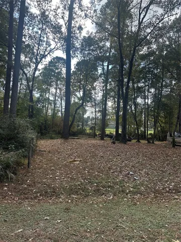 a view of outdoor space with trees