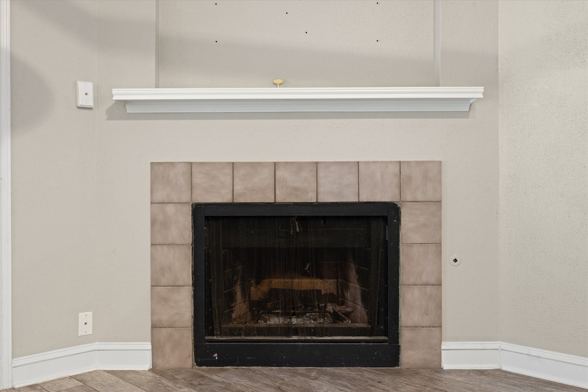 1511 Quail Run Road Pflugerville, TX 78660 - Photo 6 of 27 a close view of a fireplace
