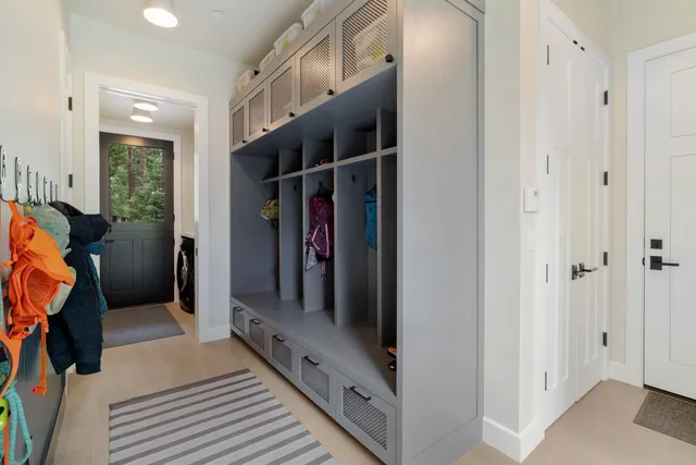 a view of a walk in closet