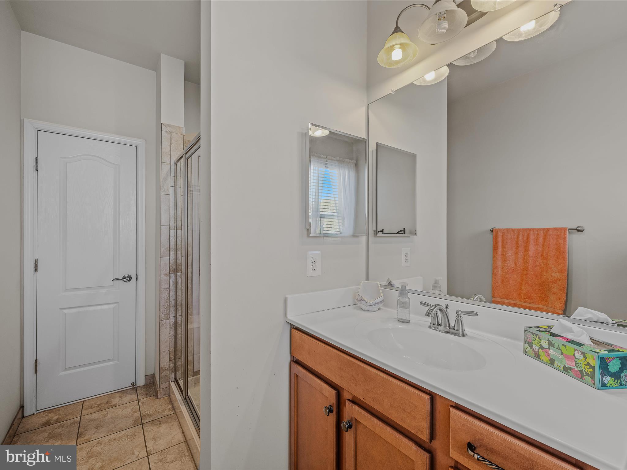258 Tributary Trail Falling Waters, WV 25419 - Photo 44 of 89 a bathroom with a sink double vanity granite and shower
