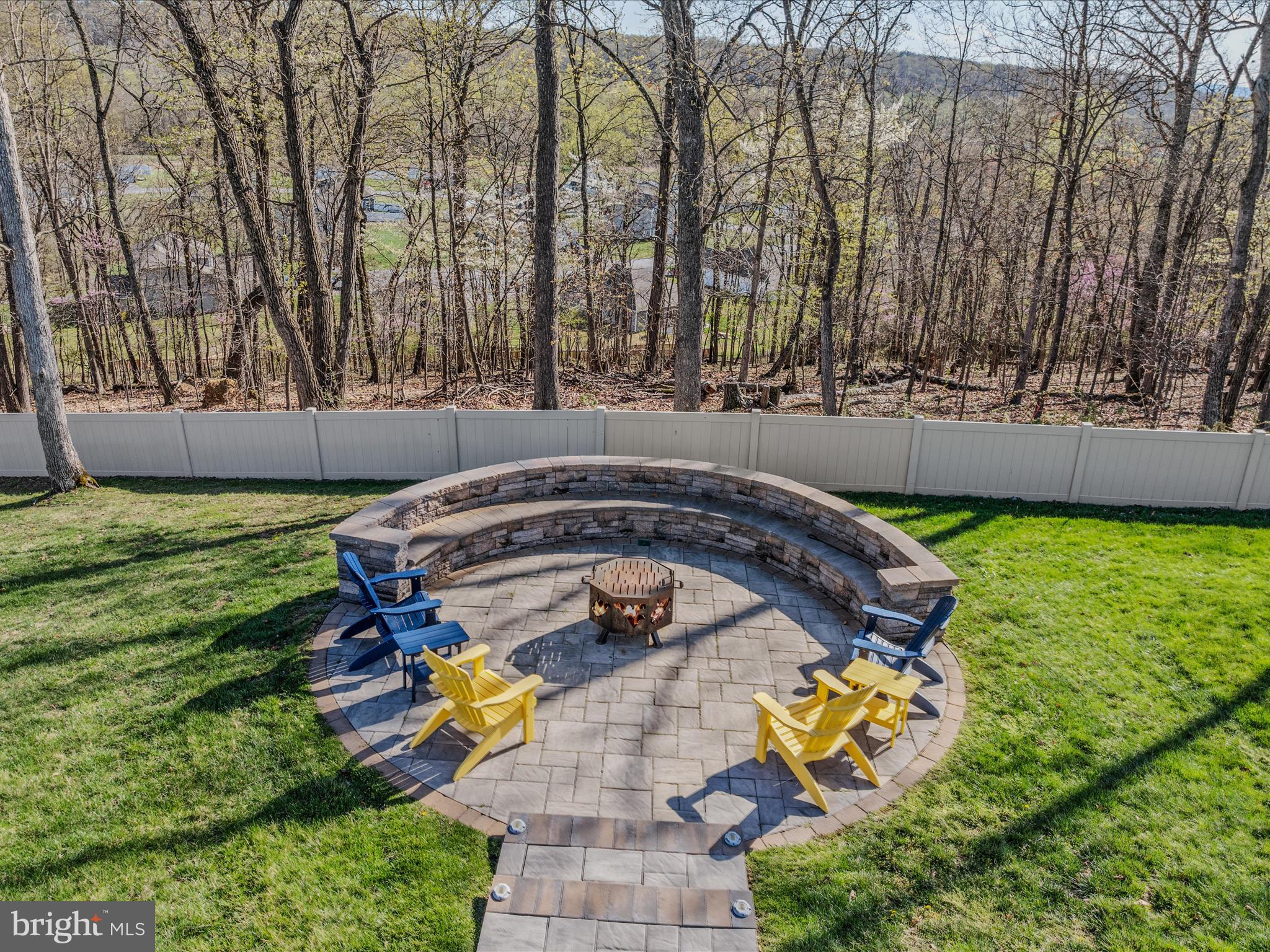 258 Tributary Trail Falling Waters, WV 25419 - Photo 67 of 89 a view of a yard with swimming pool and sitting area