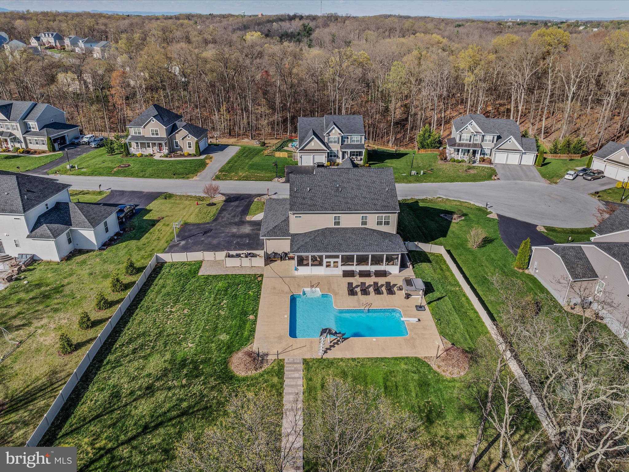 258 Tributary Trail Falling Waters, WV 25419 - Photo 84 of 89 Aerial Back