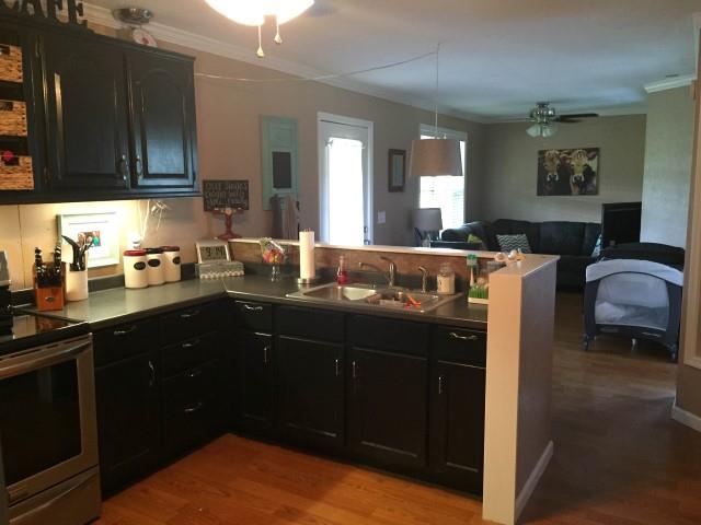 97 Switchboard Road Brush Creek, TN 38547 - Photo 3 of 12 Kitchen and Living Room