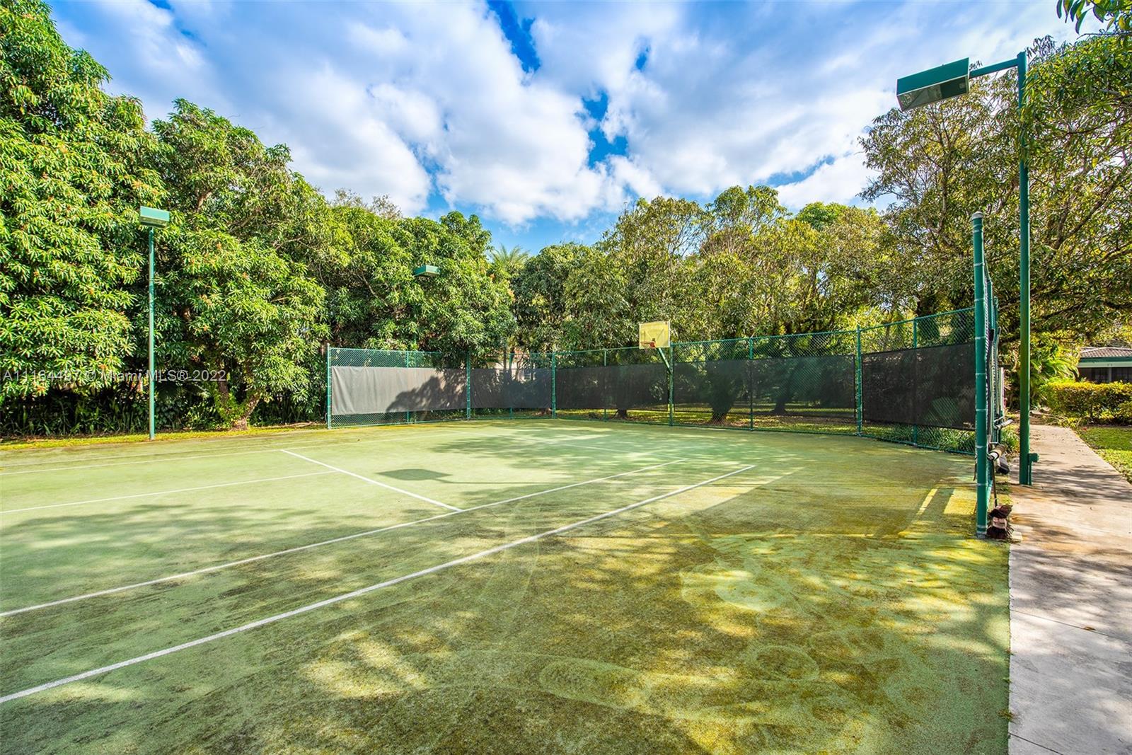 7335 Southwest 104th Street Pinecrest, FL 33156 - Photo 15 of 16 a swimming pool with trees in the background