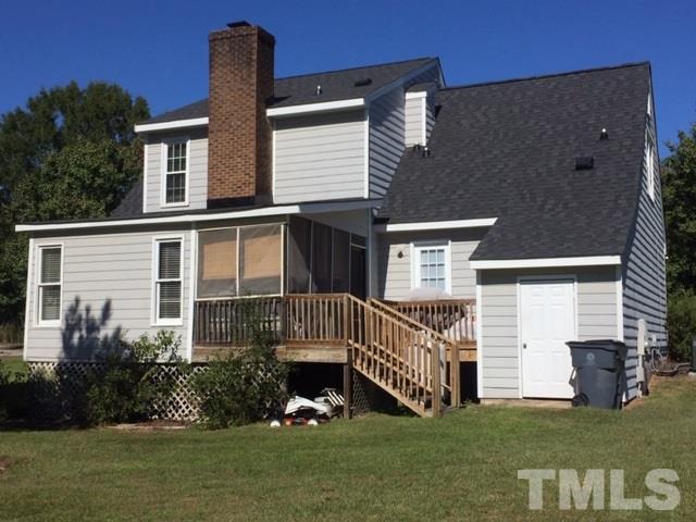 5000 Runon Circle Raleigh, NC 27603 - Photo 2 of 17 Enclosed porch currently used as office. Deck area enclosed with access from the family room.
