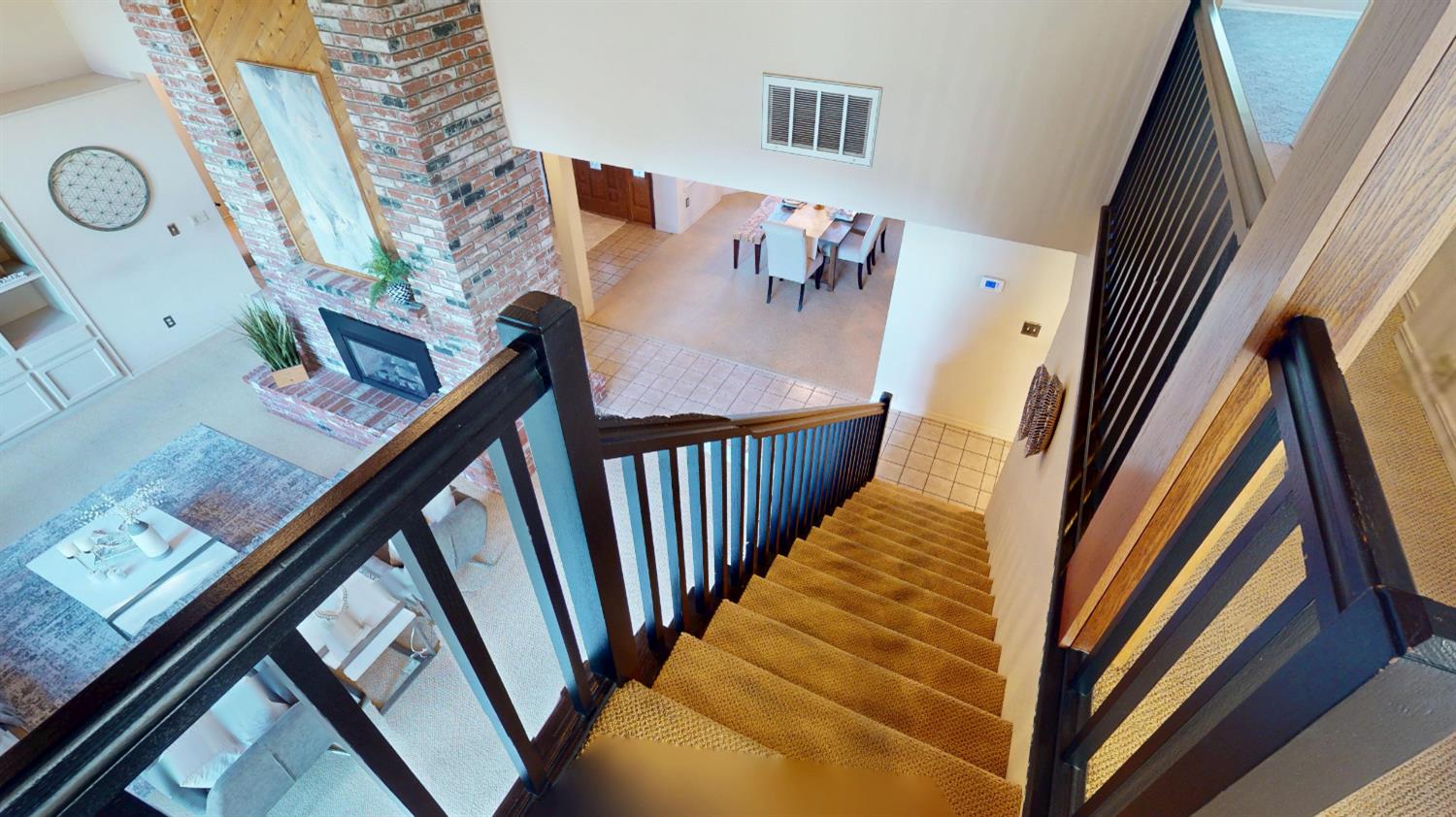 3379 Cambridge Road Cameron Park, CA 95682 - Photo 55 of 74 Going upstairs to our additional 2 bedrooms and bathroom.