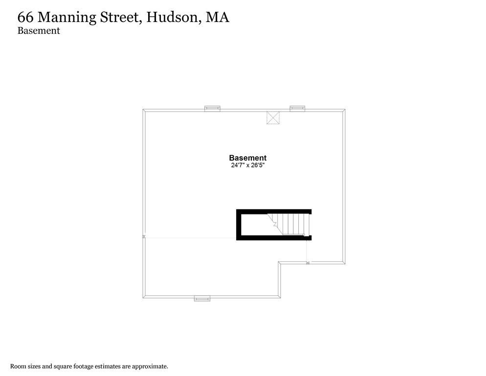 66 Manning Street Hudson, MA 01749 - Photo 40 of 40 a picture of a bench in a building