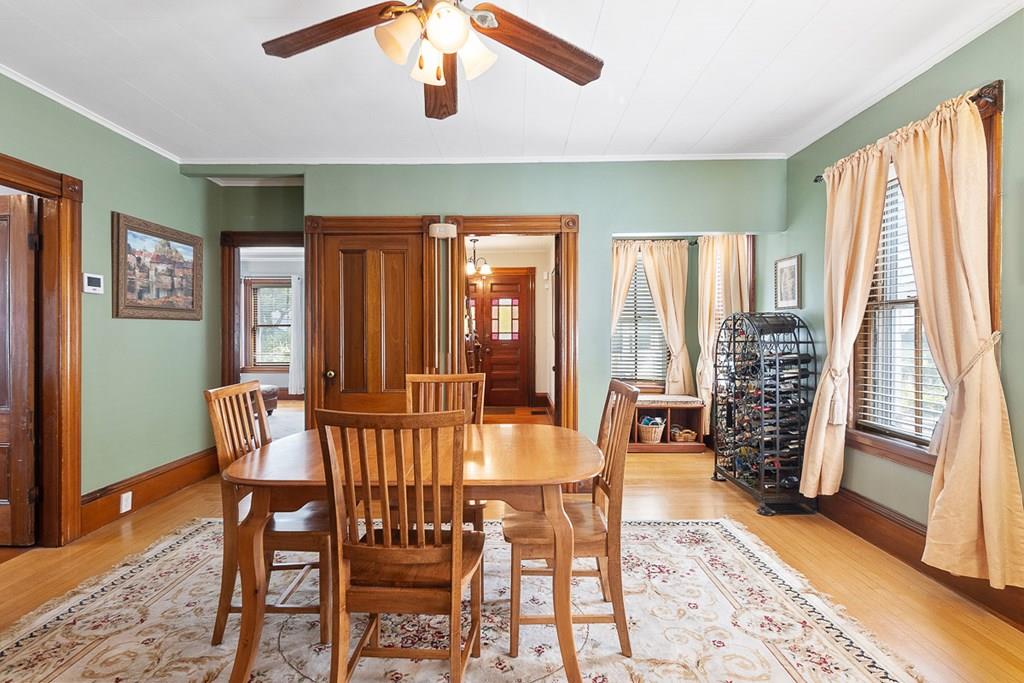 66 Manning Street Hudson, MA 01749 - Photo 8 of 40 a view of a dining room with furniture window and wooden floor