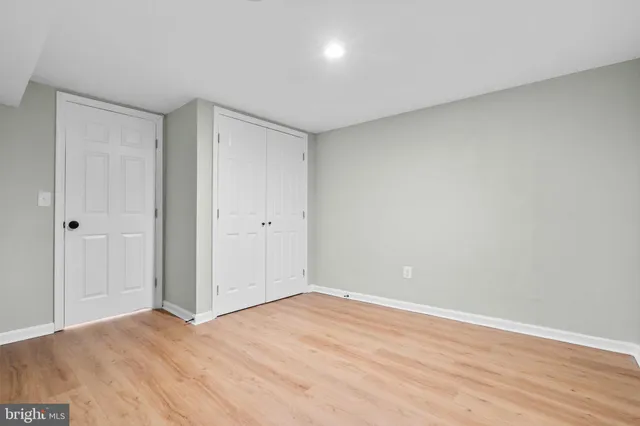 a view of empty room