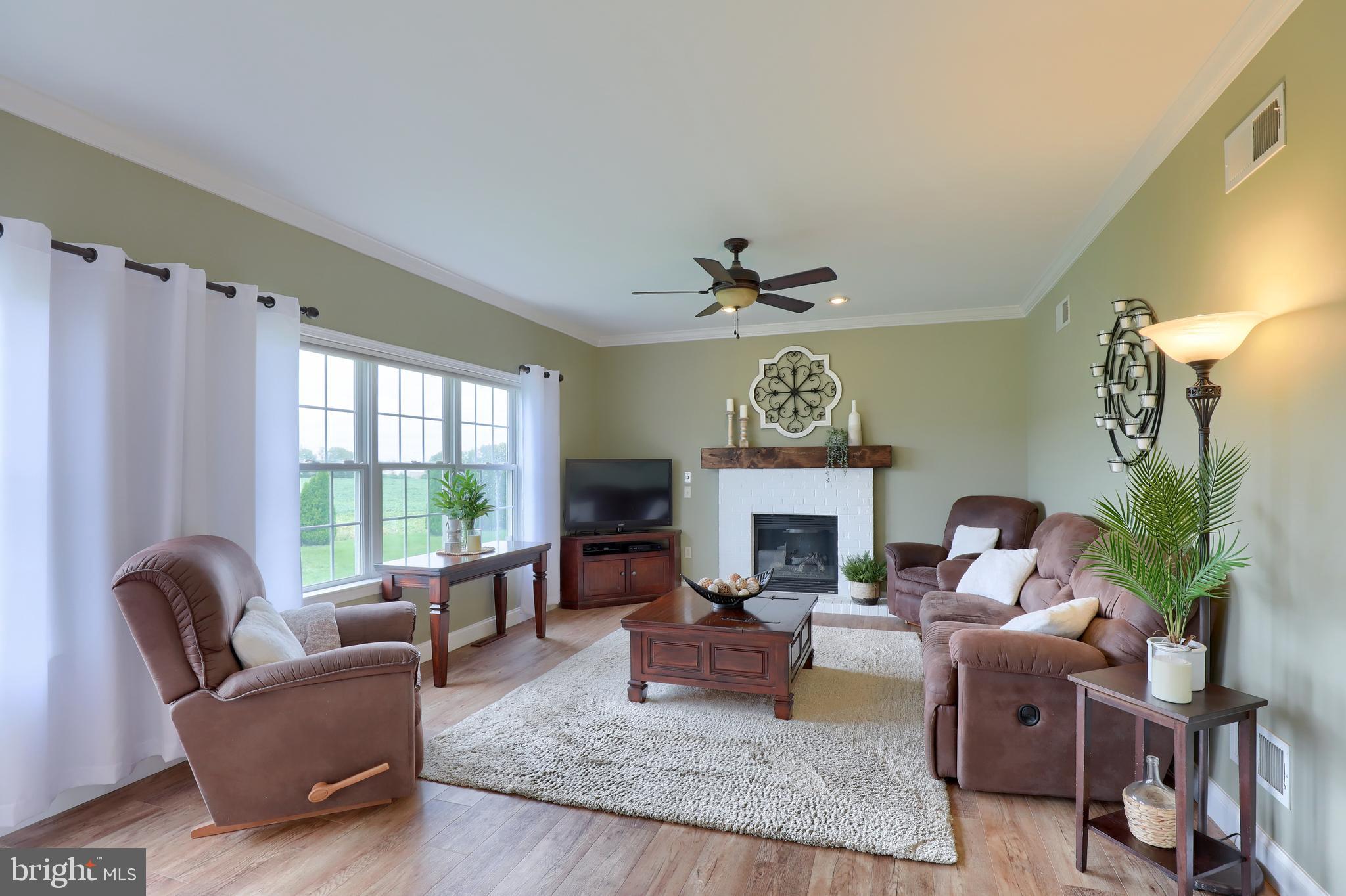 409 Wagonwheel Road Lititz, PA 17543 - Photo 3 of 40 a living room with furniture and a fireplace