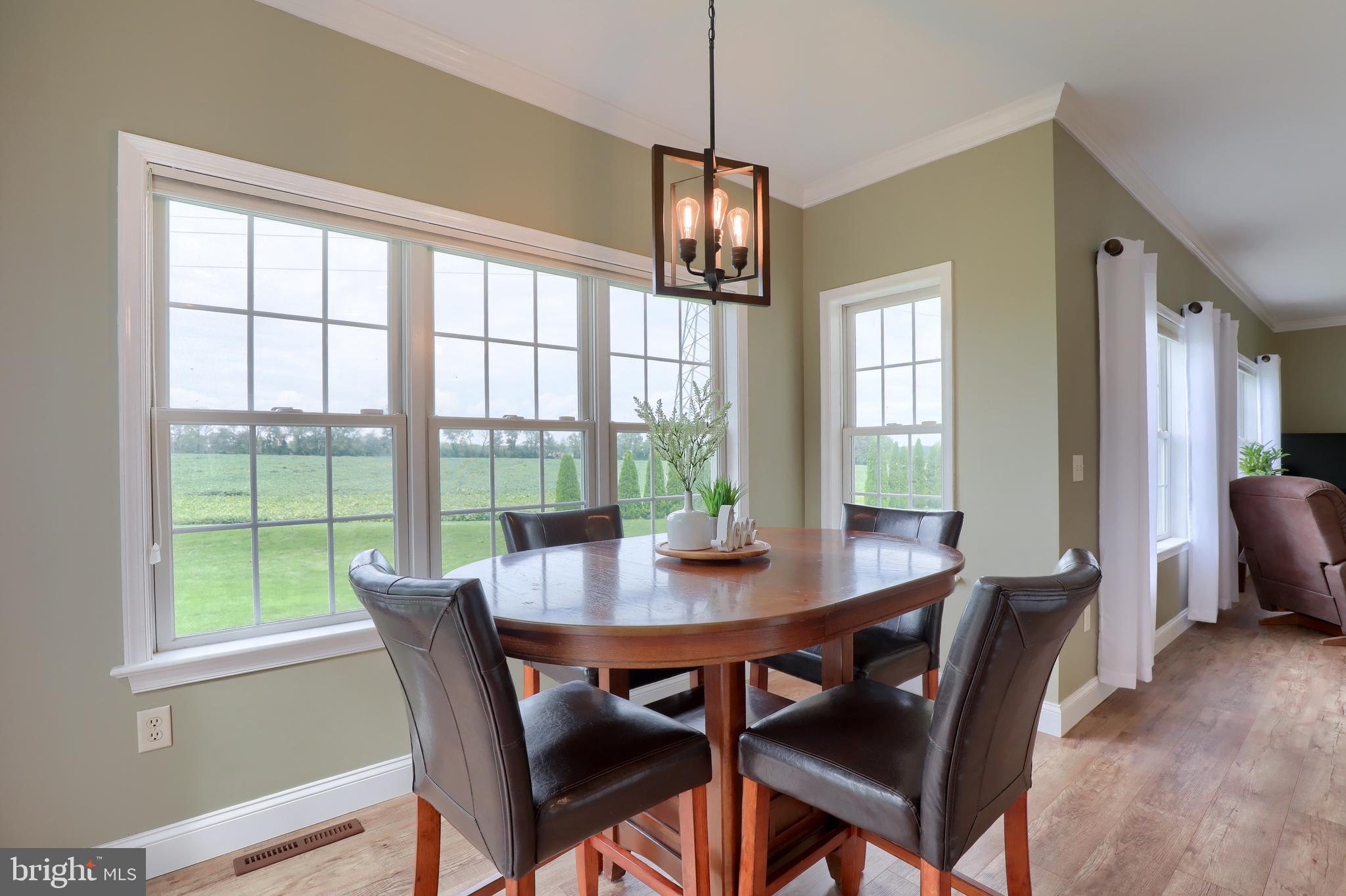 409 Wagonwheel Road Lititz, PA 17543 - Photo 22 of 40 a view of a dining room with furniture window and outside view