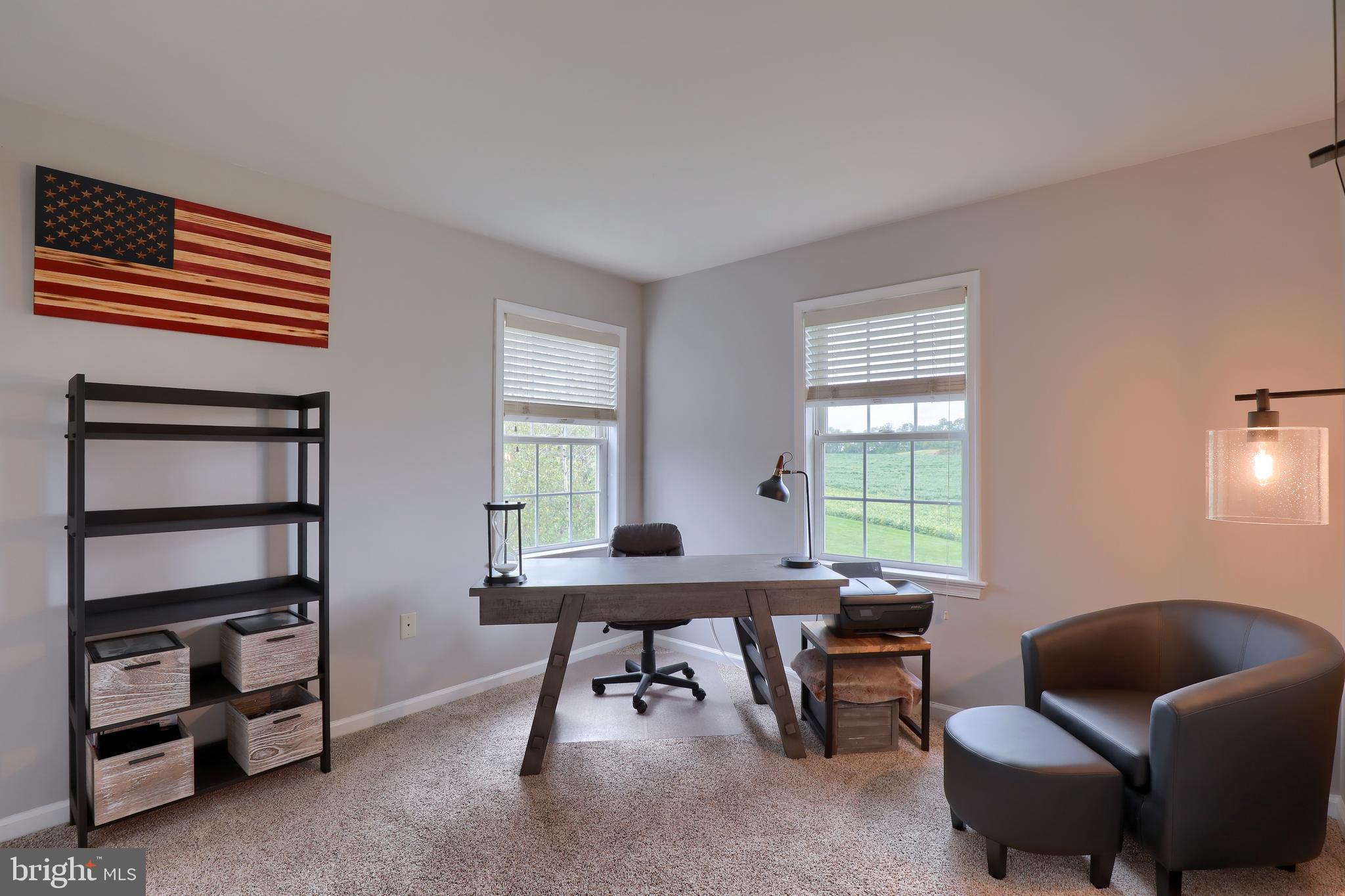 409 Wagonwheel Road Lititz, PA 17543 - Photo 27 of 40 a livingroom with workspace and a window