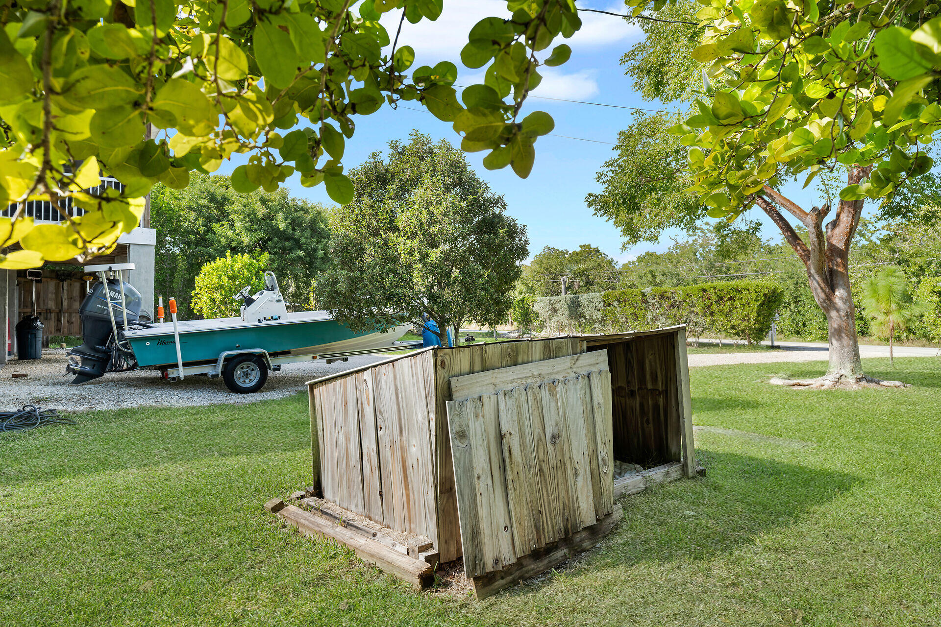 30246 Watson Boulevard Big Pine Key, FL 33043 - Photo 32 of 48 a view of backyard with a garden and entertaining space