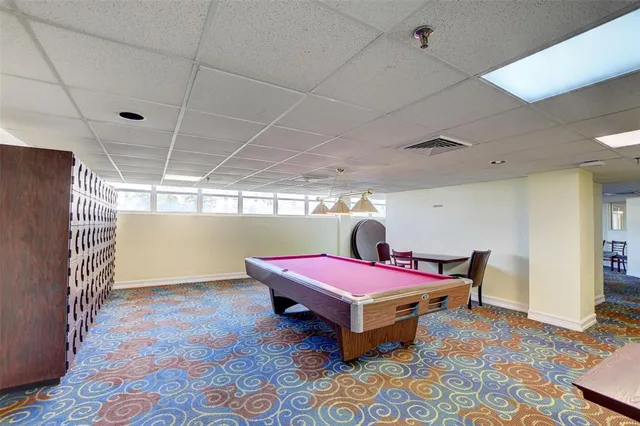 a view of a livingroom with furniture