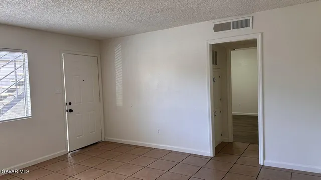 a view of a door of the house