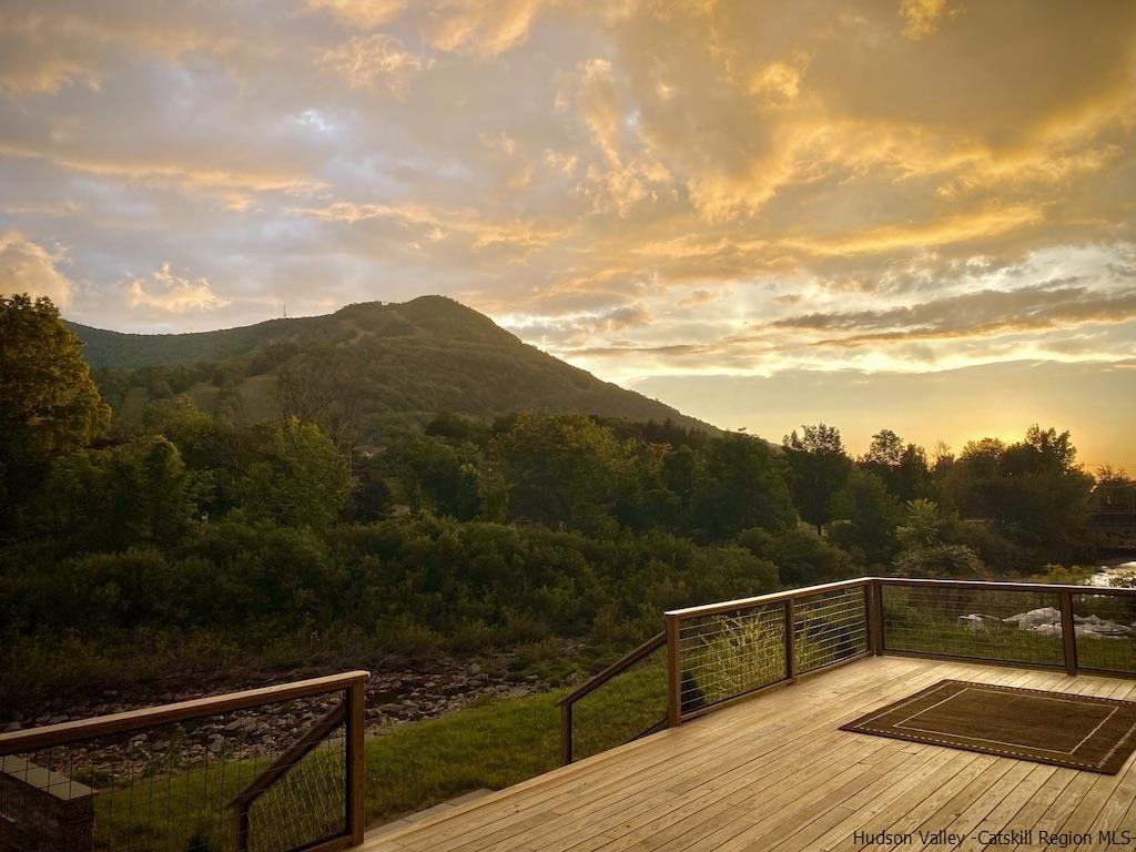 7717 Main Street Hunter, NY 12442 - Photo 5 of 32 a view of a terrace with sky view