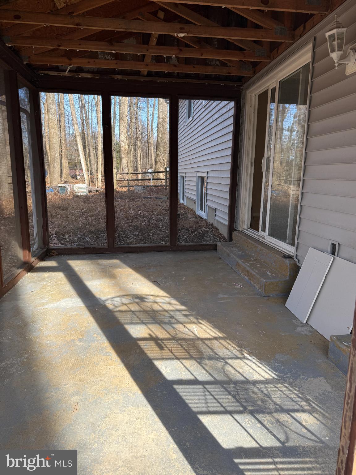 13528 John Kline Road Smithsburg, MD 21783 - Photo 5 of 21 a view of a room with wooden floor and a balcony