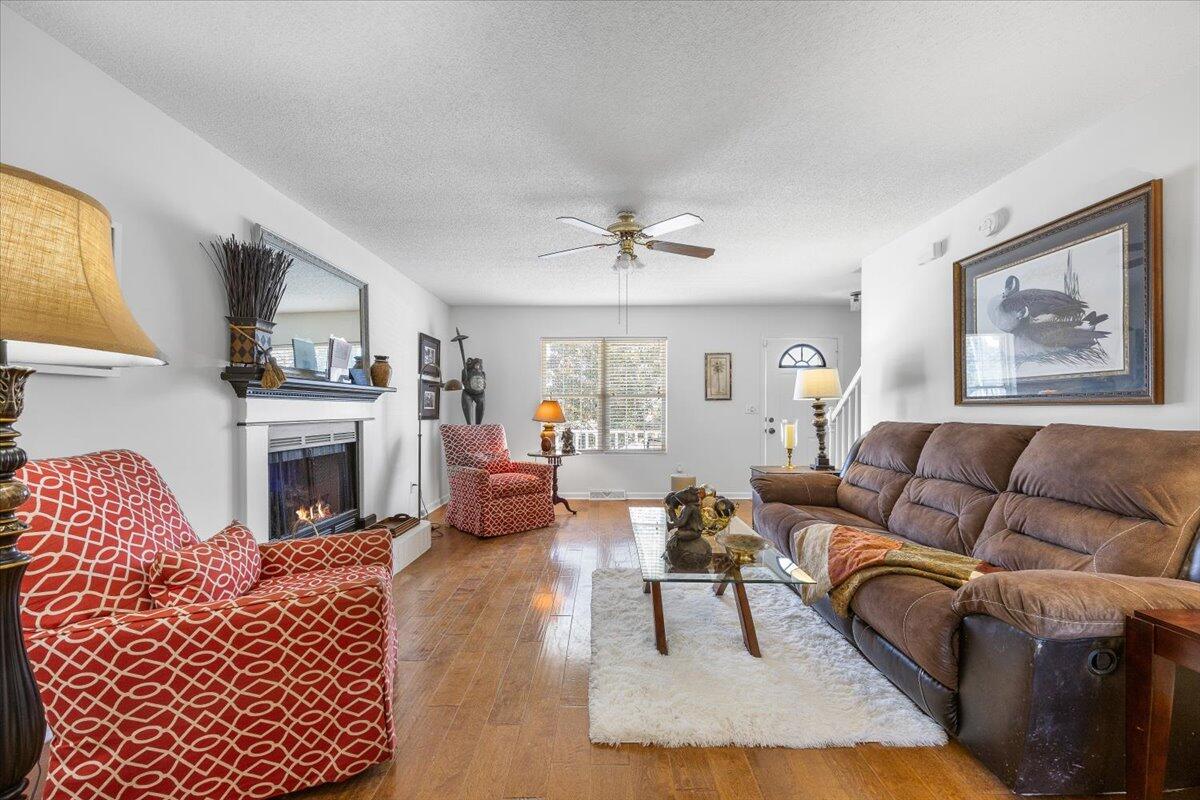 277 Two Hitch Road Goose Creek, SC 29445 - Photo 3 of 36 living Room With Fireplace