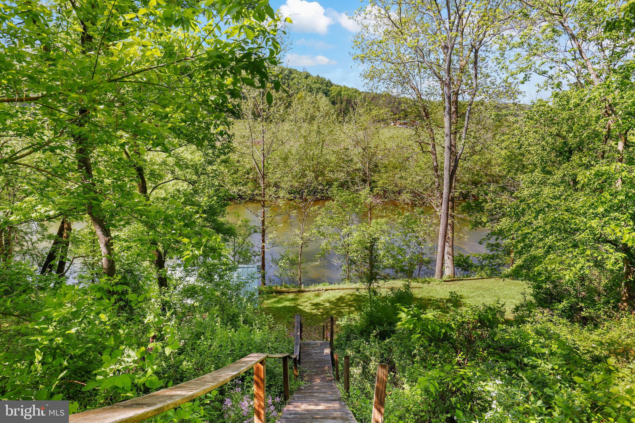 698 Forest View Road Edinburg, VA 22824 - Photo 40 of 54 stairs to the river