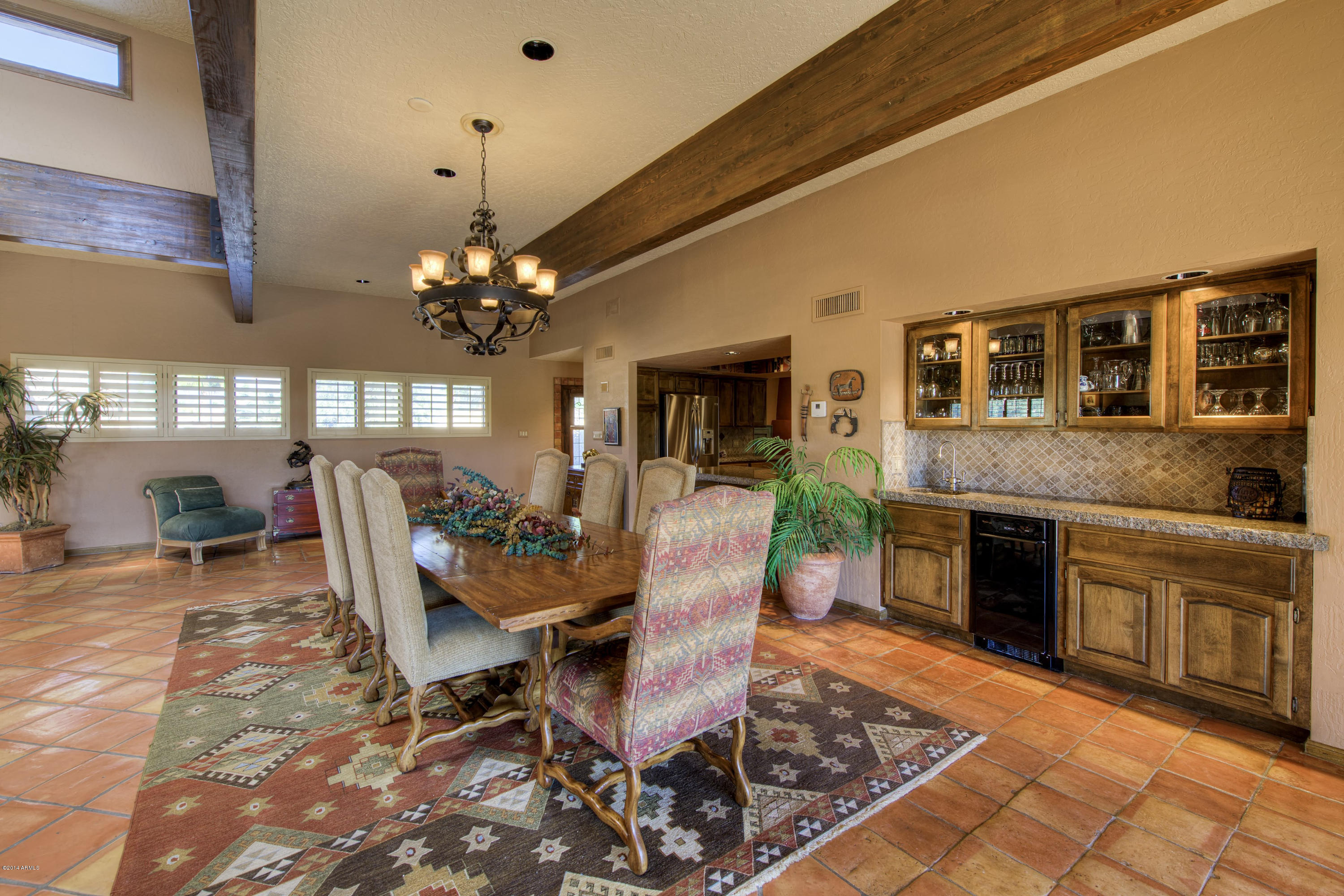 25850 North Lago Lane Rio Verde, AZ 85263 - Photo 9 of 41 008_Formal Dining Room & Wet Bar