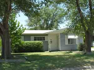 4402 South Hughes Street Amarillo, TX 79110 - Photo 1 of 1 a view of a backyard of the house