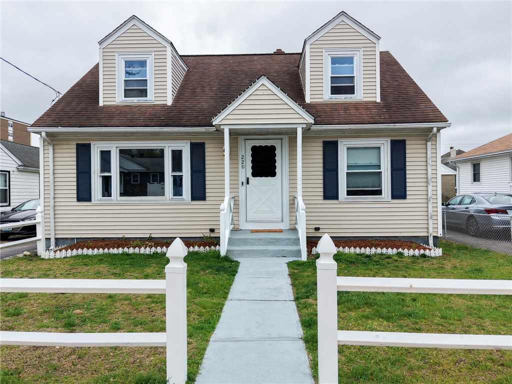 This beautiful 4-bedroom home has maintenance free vinyl siding, perfectly framed by a classic white picket fence, flower beds all ready to plant your spring flowers.
