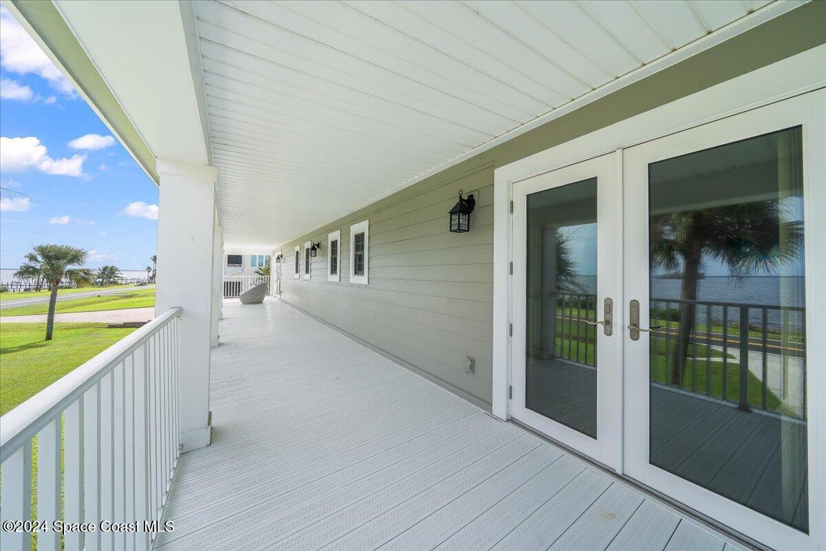 2420 Rocky Point Road Malabar, FL 32950 - Photo 53 of 97 2nd level balcony - porch