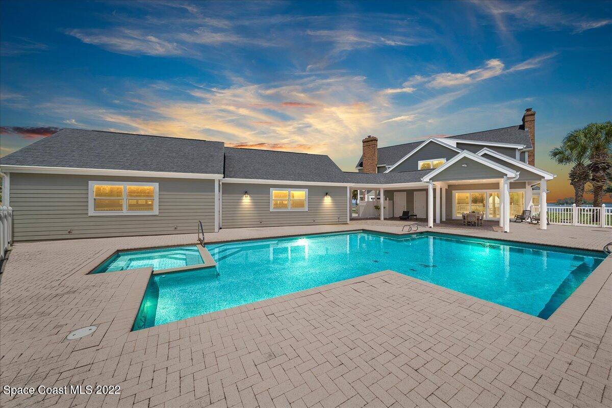 2420 Rocky Point Road Malabar, FL 32950 - Photo 9 of 97 a view of house with a yard