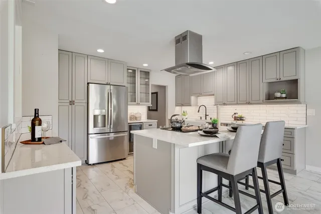 a view of a balcony with chairs