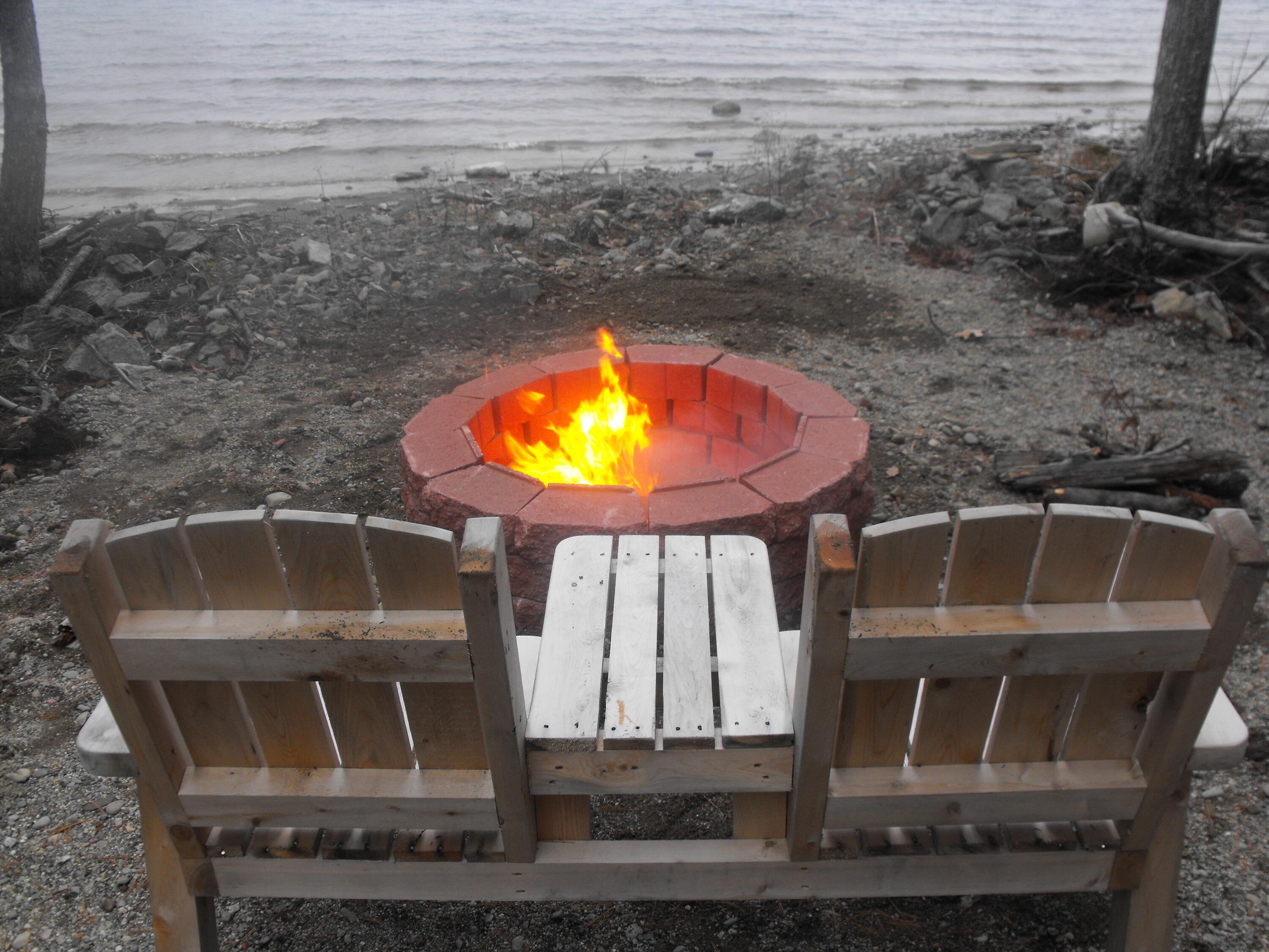 Lot#13 Peaceful Point Road Ellsworth, ME 04605 - Photo 20 of 45 Evening by the Fire...