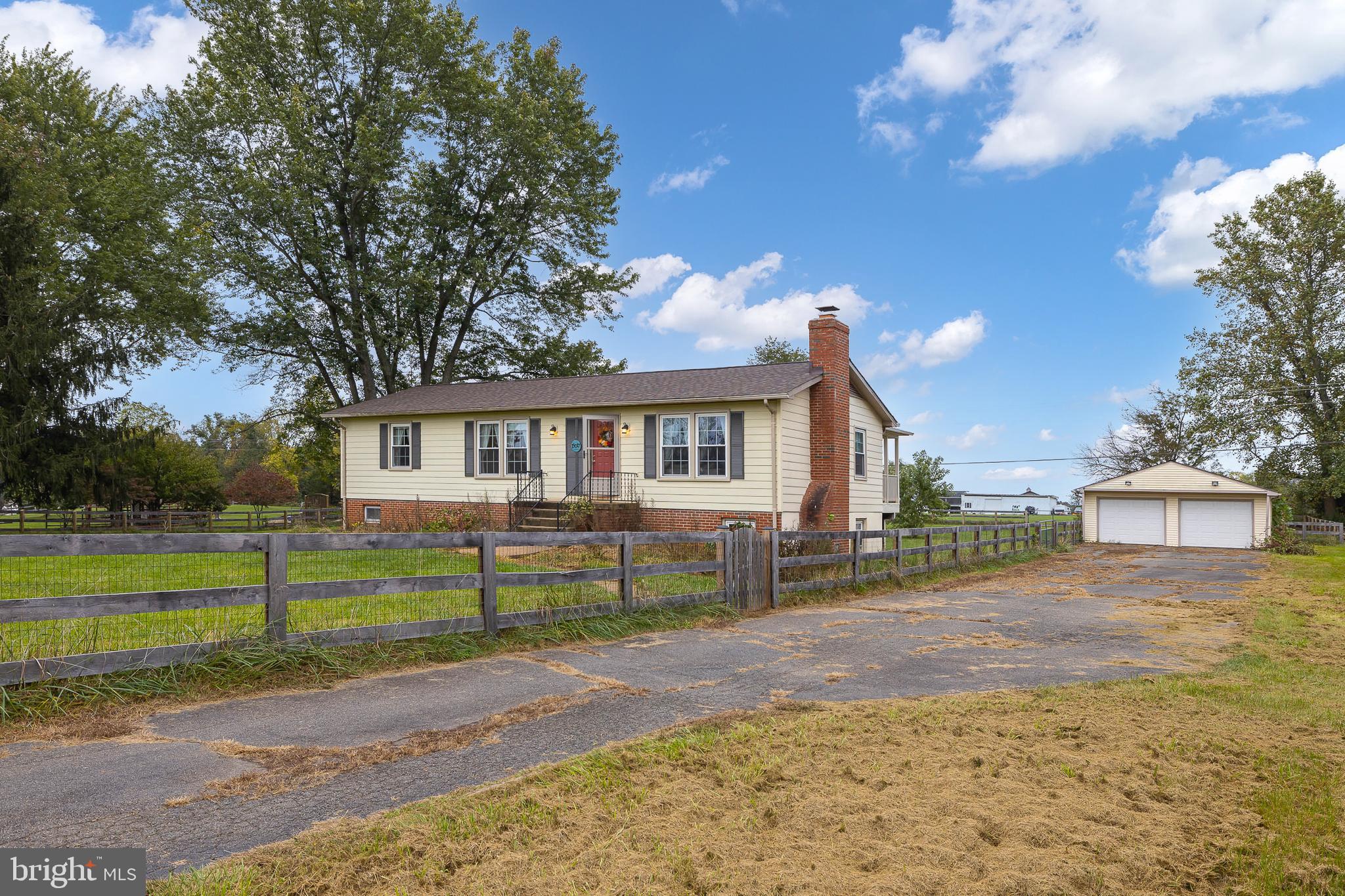 Long driveway