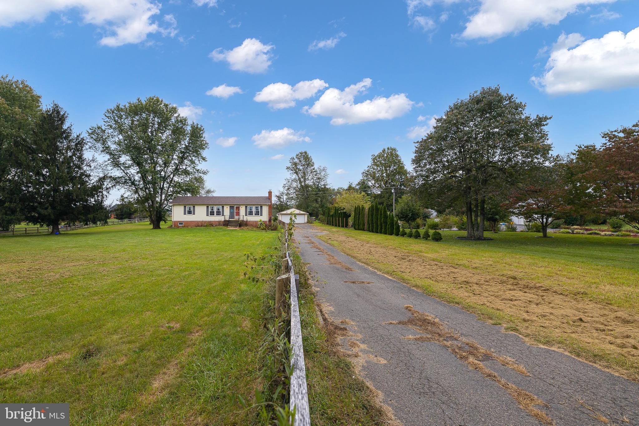 Long driveway