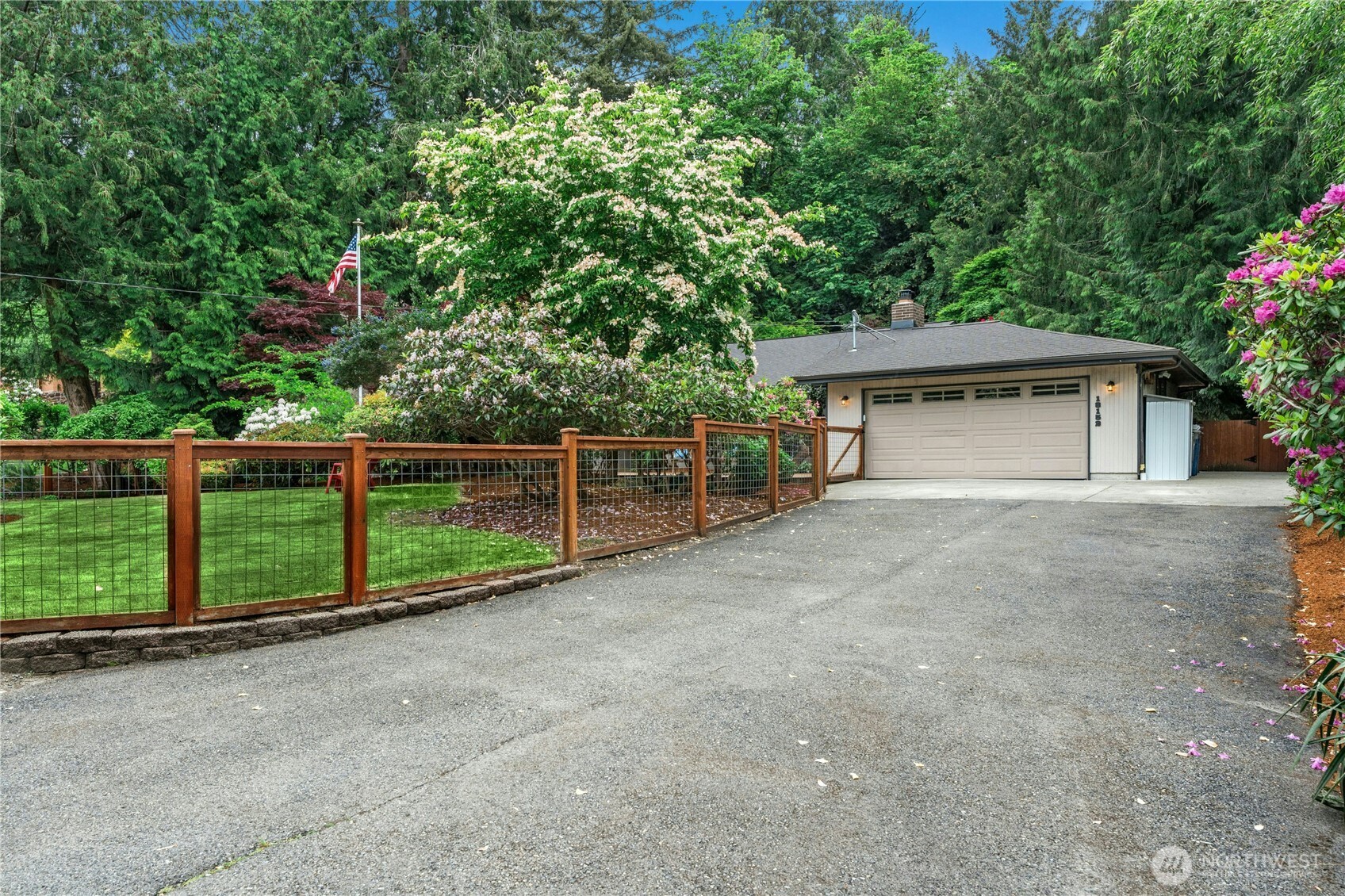 18152 145th Avenue Southeast Renton, WA 98058 - Photo 3 of 40 a view of backyard with green space