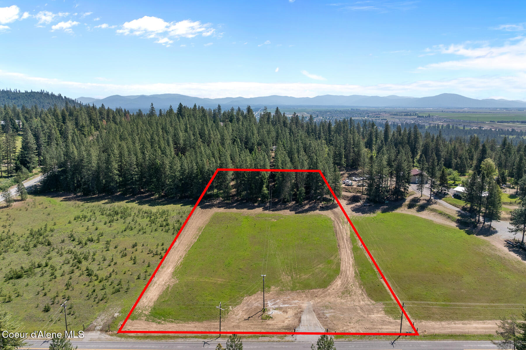 Nna North Idaho Road Rathdrum, ID 83858 - Photo 11 of 14 Aerial_13874NIdahoRd-15_Outlined