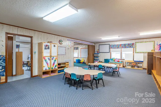 a view of a lake with a house