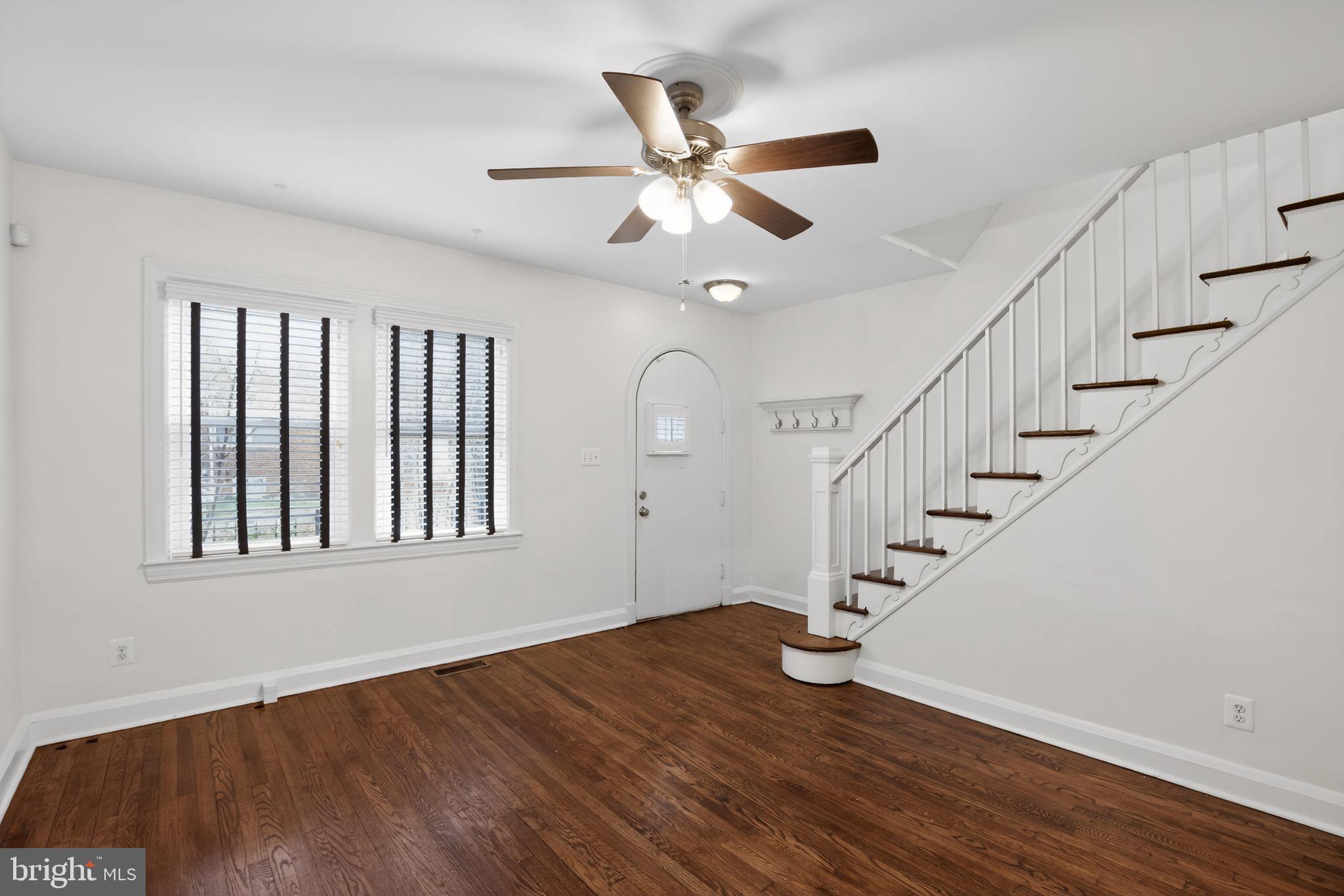 6843 Dunbar Road Baltimore, MD 21222 - Photo 3 of 27 a view of an entryway with wooden floor