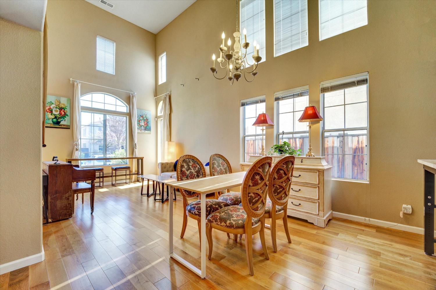 30253 Oakbrook Road Hayward, CA 94544 - Photo 21 of 49 a view of a dining room with furniture window and wooden floor
